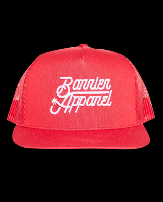 All Red and White Classic Hat