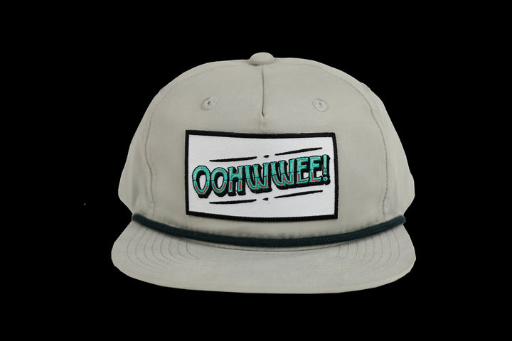 Gray Rope Hat