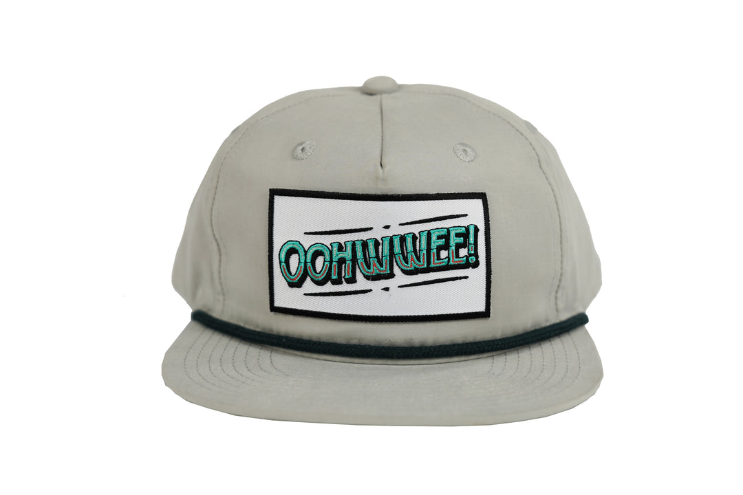 Gray Rope Hat