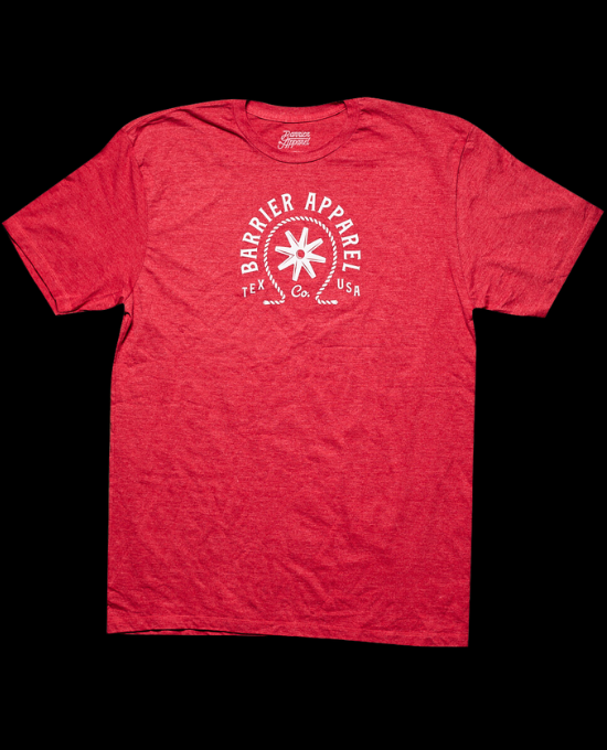 Horse Shoe & Rowel Red