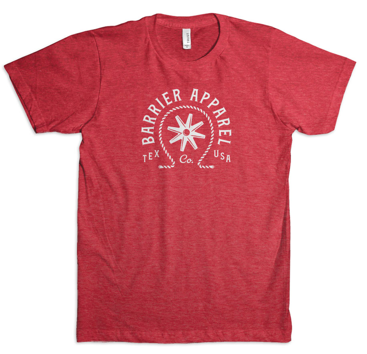 Horse Shoe & Rowel Red